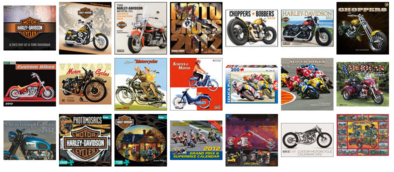 Motorcycles Calendars